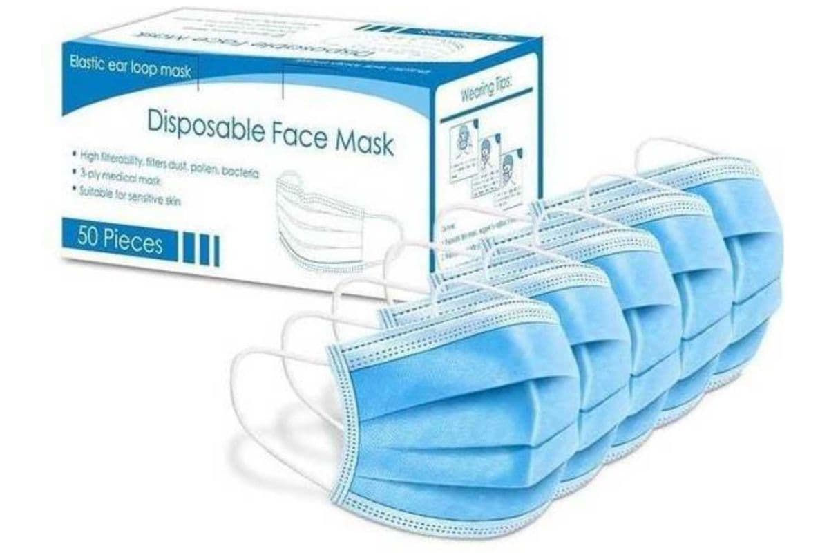 Disposable Face Mask (50 pcs)