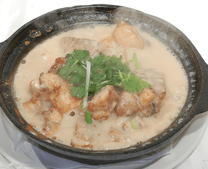 118. Taro Chicken in Hot Pot