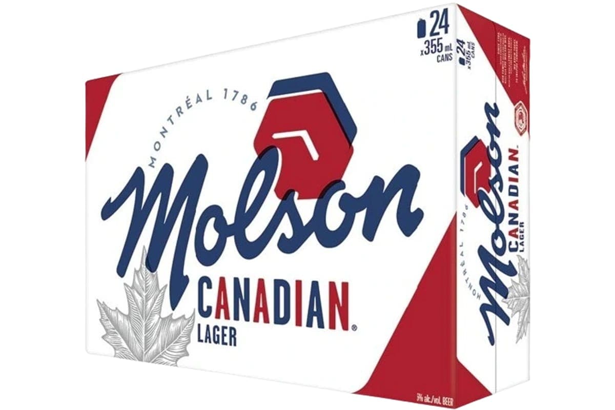 Molson Canadian 355ml 24pk Can