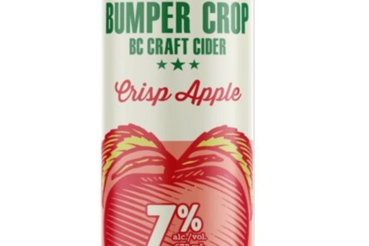 BUMPER CROP CRISP APPLE TALL CAN 473ML (1 x 473ML)