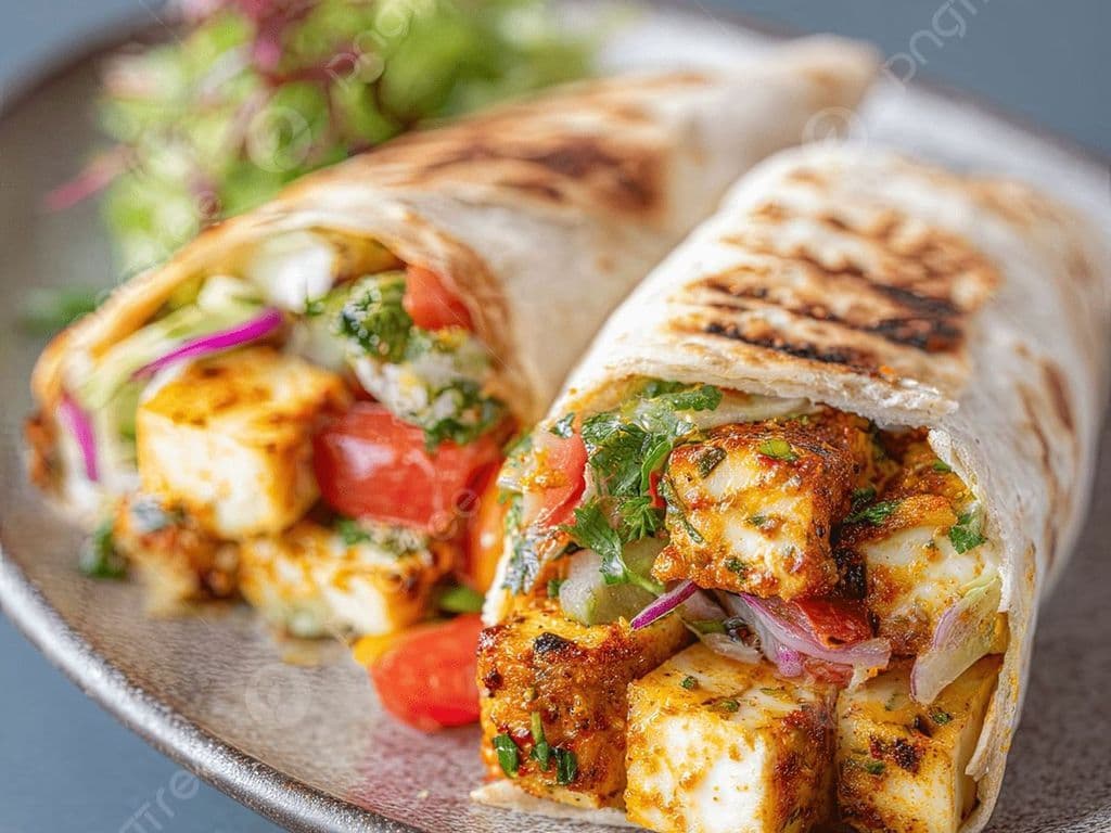 Paneer Tikka wrap