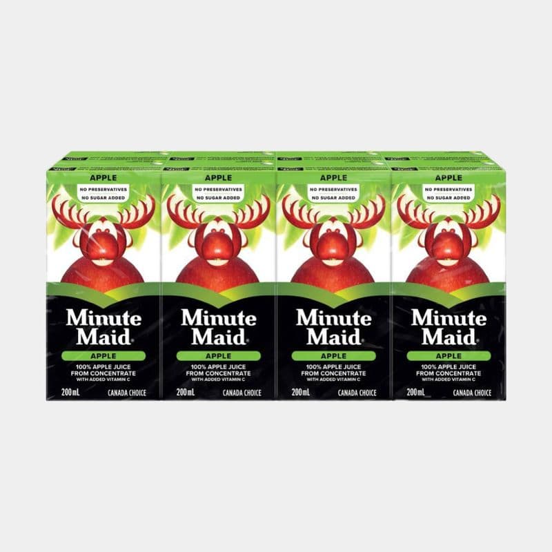 Minute Maid Apple Juice (8x200ml)