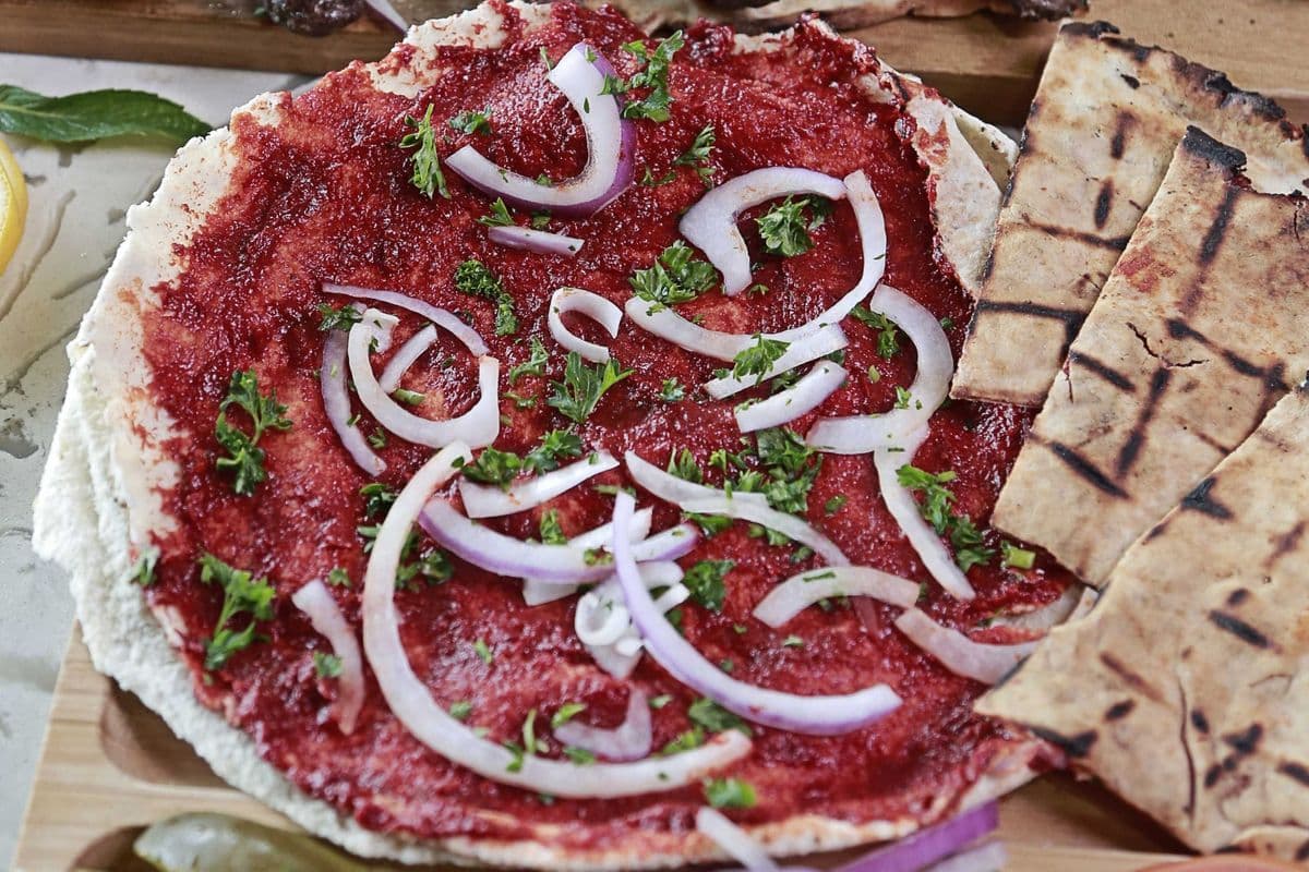 Pain épicé grillé