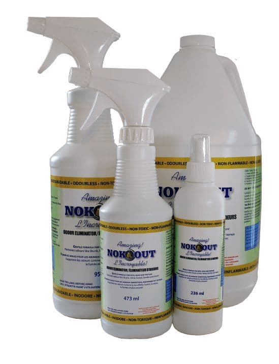 Nok Out Odor Eliminator & Sanitizer Spray
