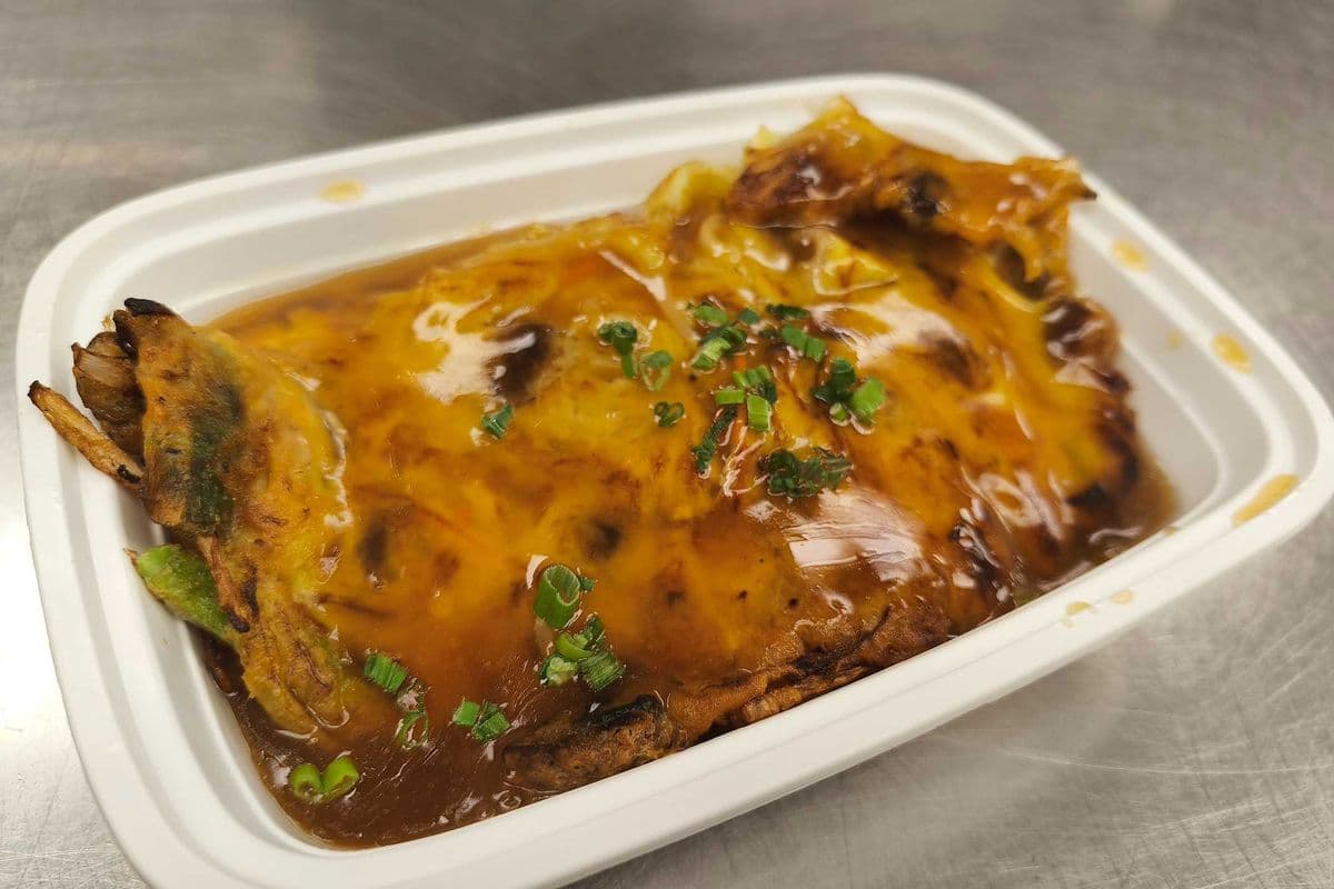 164. Mushroom Egg Foo Yung