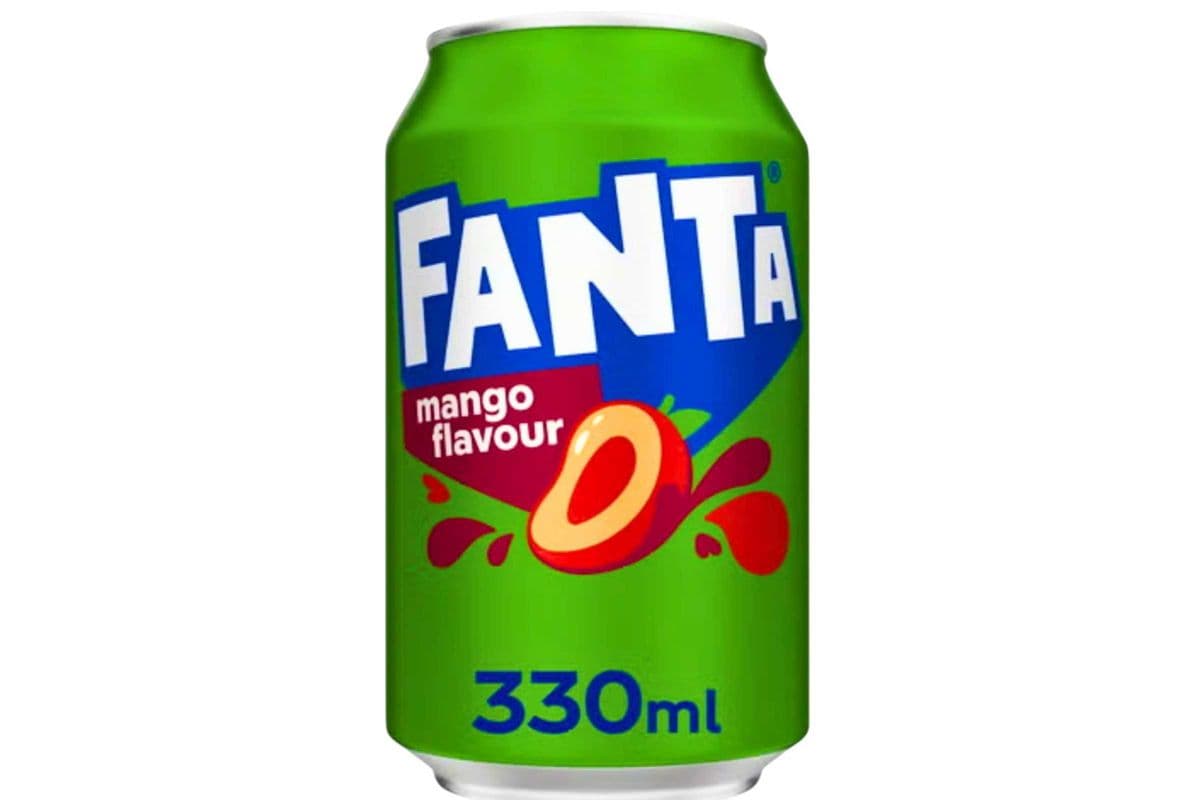 Fanta Mango Flavoured (330ml) (17 Cal)