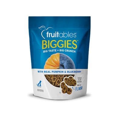 Fruitables BIGGIES Pumpkin & Blueberry Dog Treat 16 oz