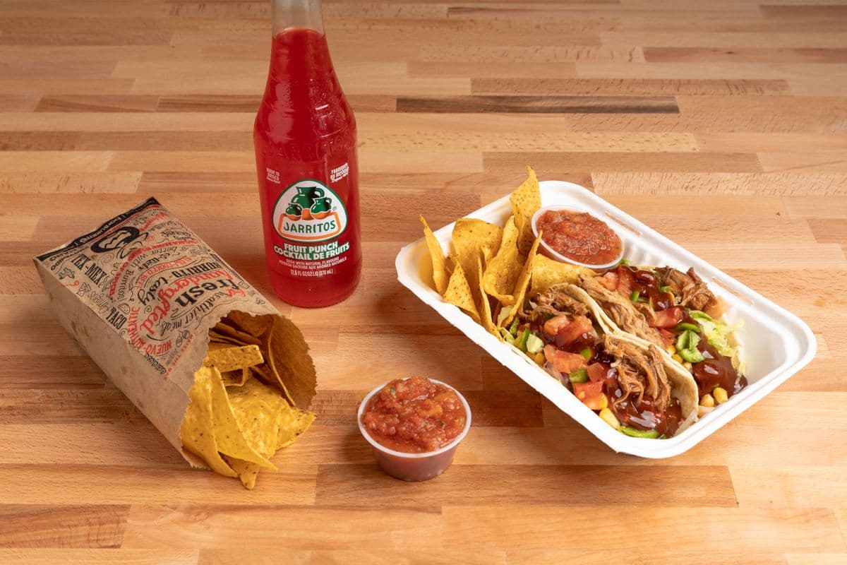Pulled Pork Tacos Combo