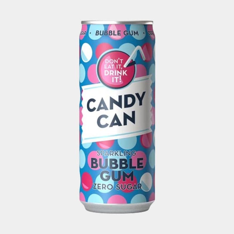 Candy Can Sparkling Bubble Gum