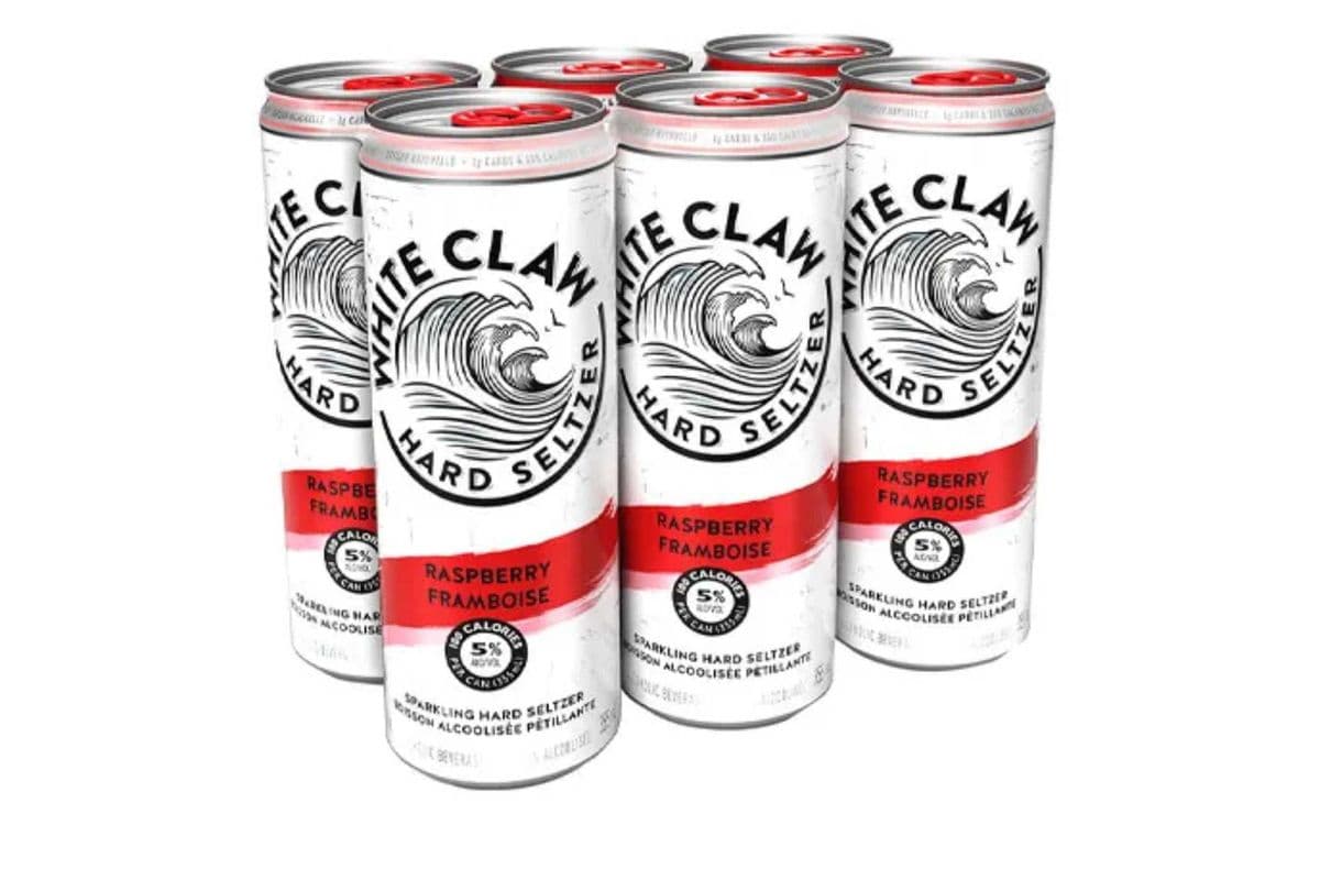 White Claw Raspberry (6 x 355 ml Cans)