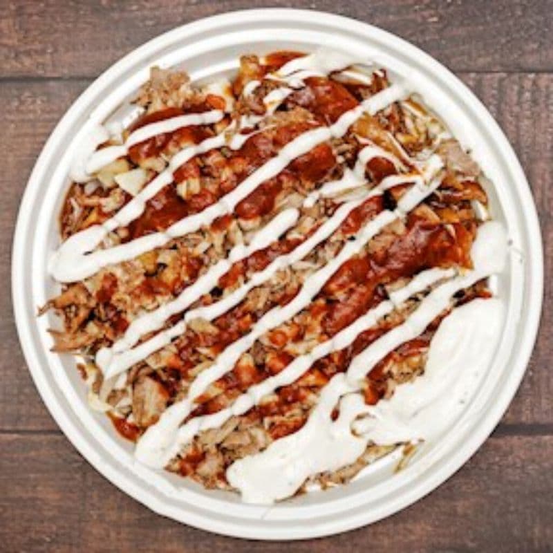Large Butter Chicken Poutine
