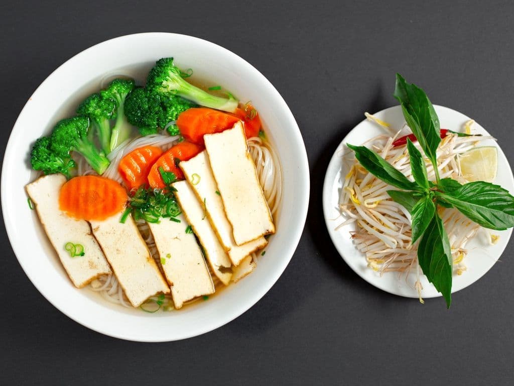 VG4. Veggie Tofu Noodle Soup