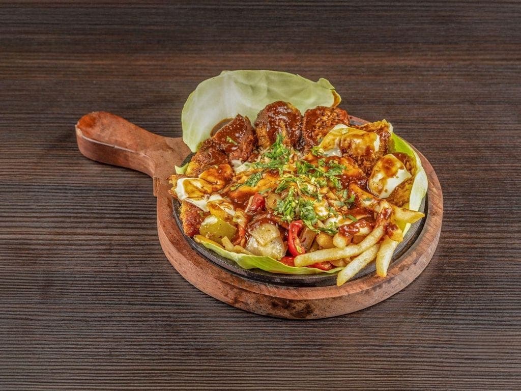 La Tikka Special Sizzler.