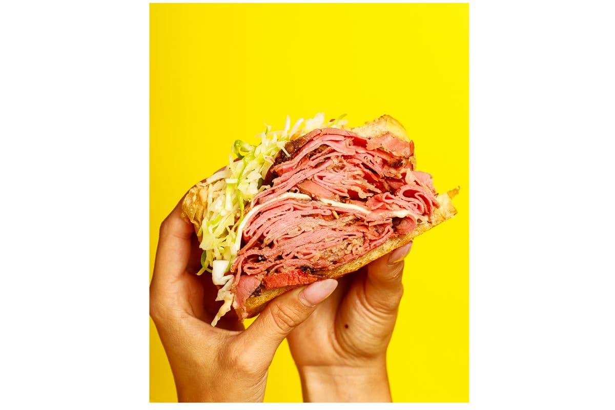 Plat sandwich Reuben / Reuben Sandwich Plate