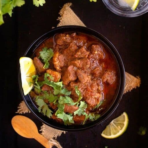 Lunch - Lamb Vindaloo (Thali/Combo)