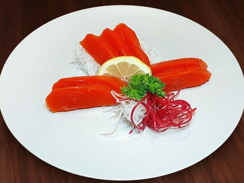 Wild Salmon Sashimi