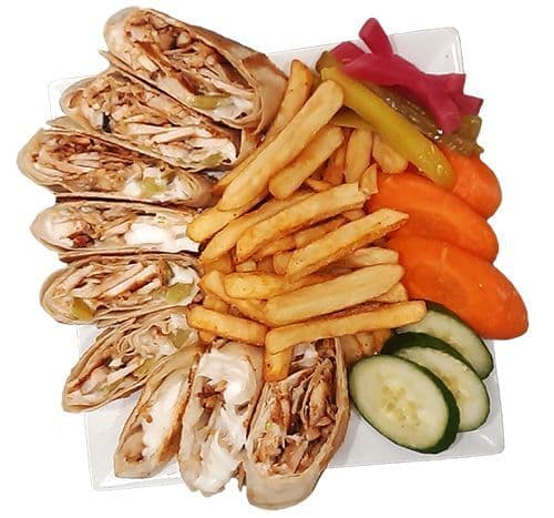 SAJ Chicken Shawarma Plate