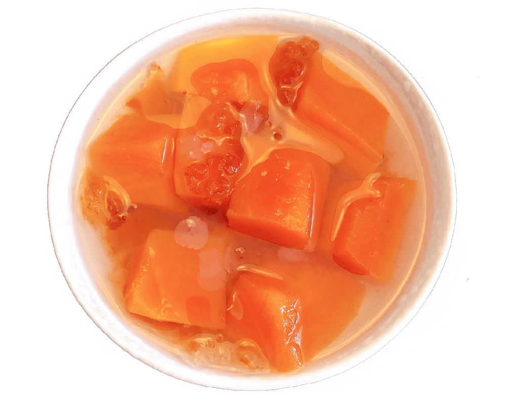 D1. Sweet Peach Resin & Papaya Soup (800 ml)