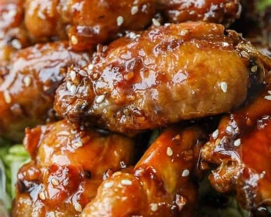 Honey Garlic Chicken Wingettes / 蒜子蜜汁雞中翼 (例)
