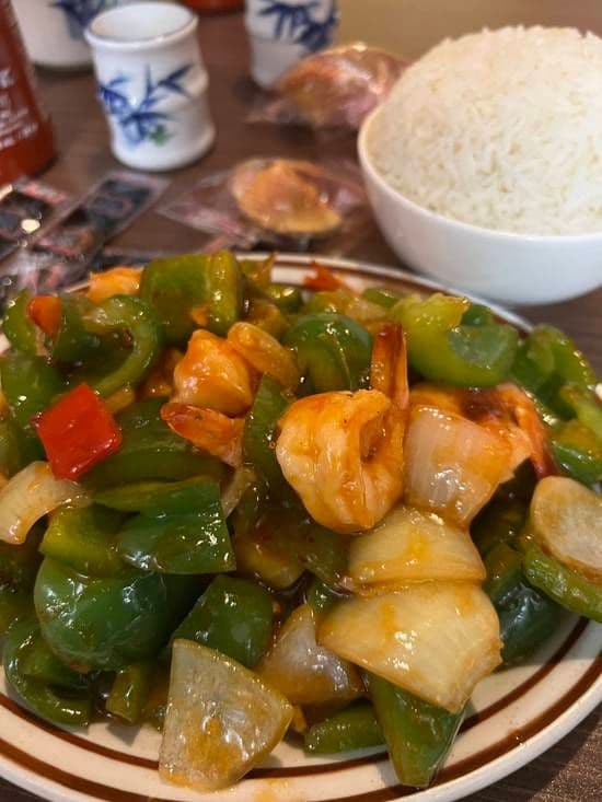 50. Crevettes aux piments / Shrimp with Pepper / 50. Crevettes aux piments / Shrimp with Pepper