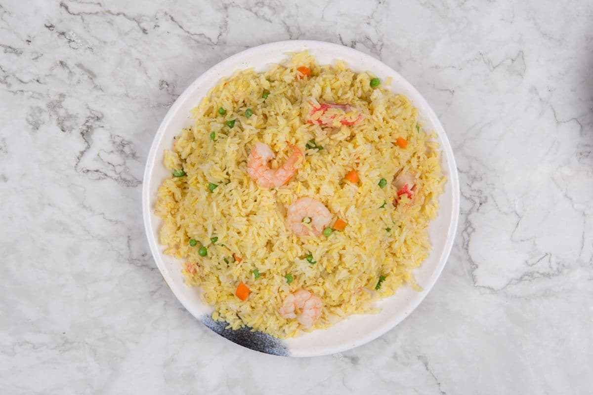 Fried Shrimp Rice 海鲜炒饭