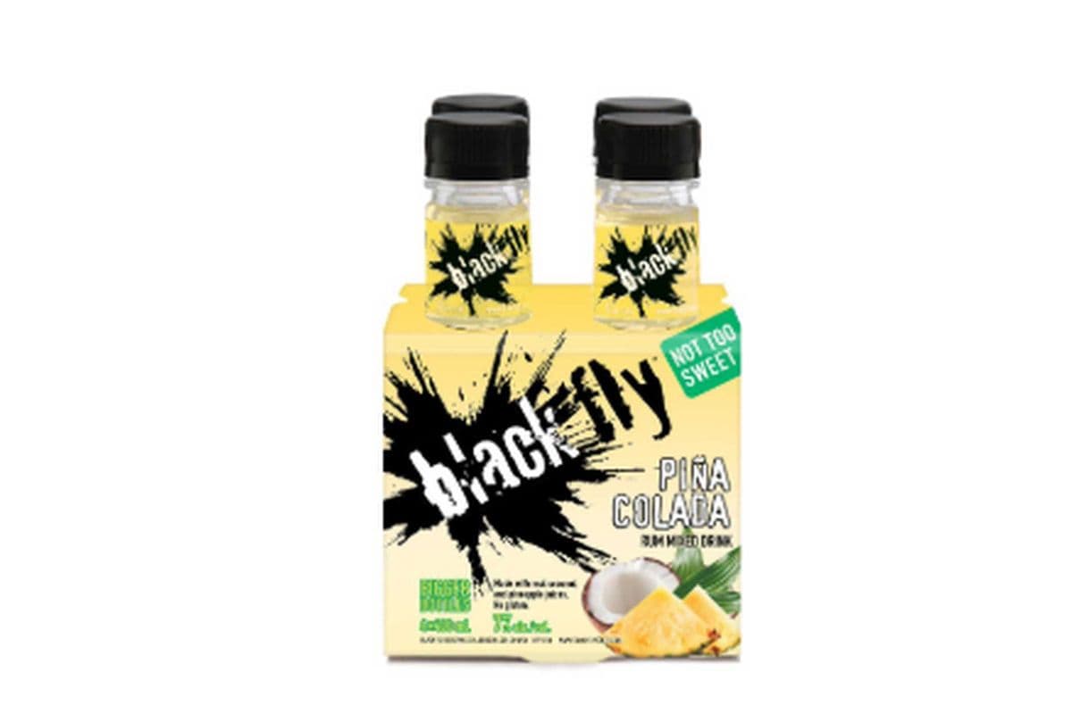 4pk Black Fly Pina Colada (4 x 400ml)