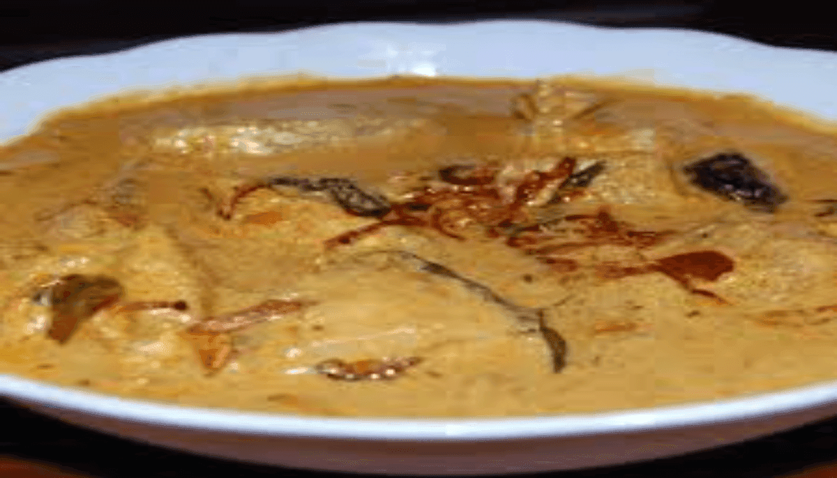 Fish Coconut Curry & a butter naan