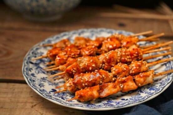 Fried Chicken Skewers 炸鸡肉串