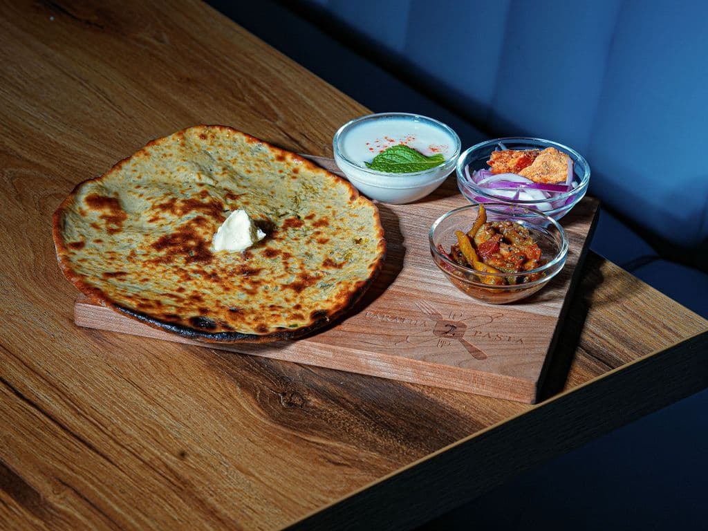 TANDOORI PARATHA PLATE
