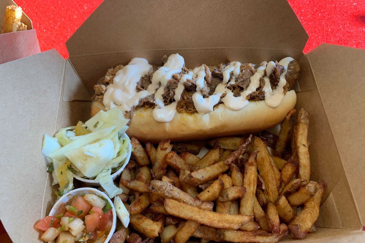 Choripan triple viande