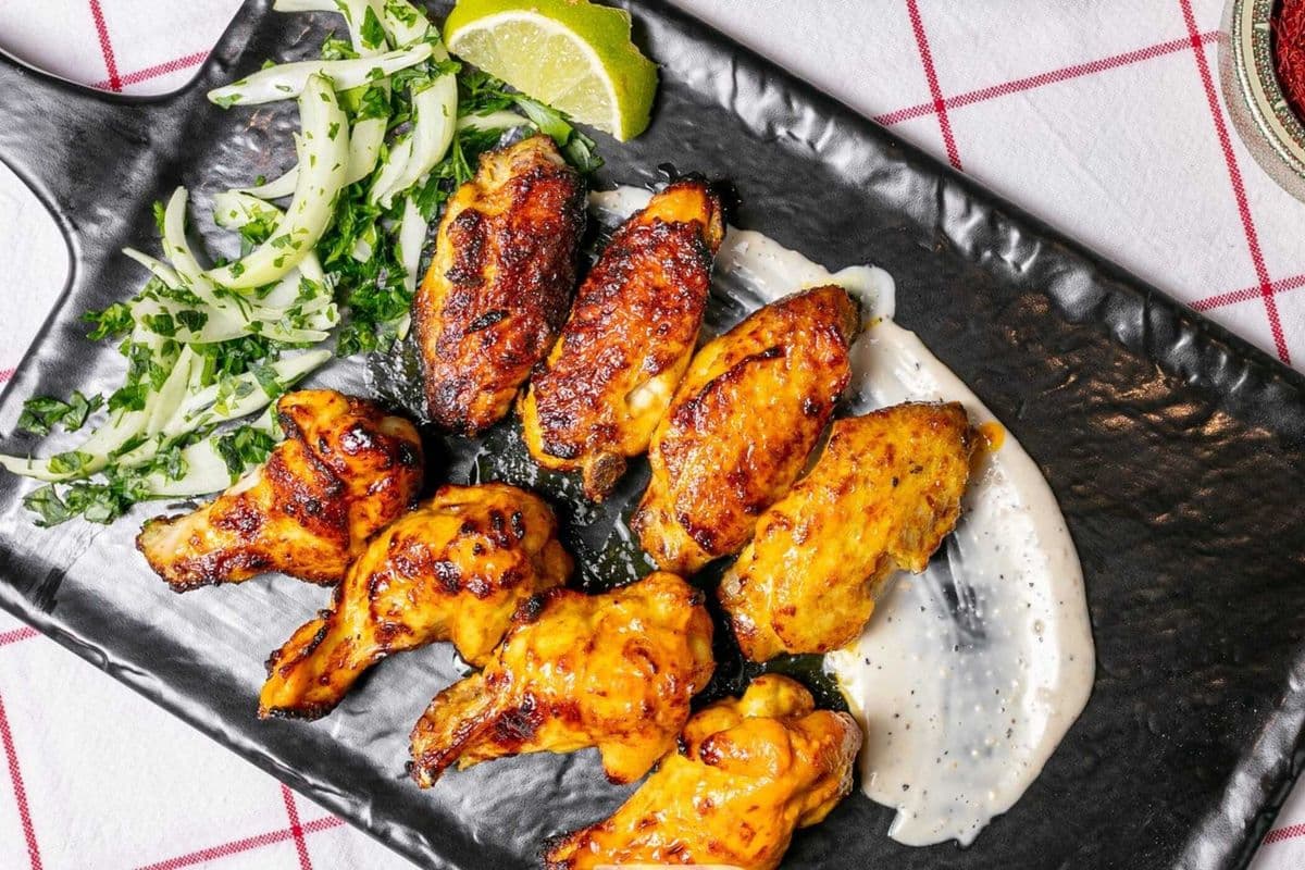 Brochette d’ailes de poulet / Chicken Wings Skewer
