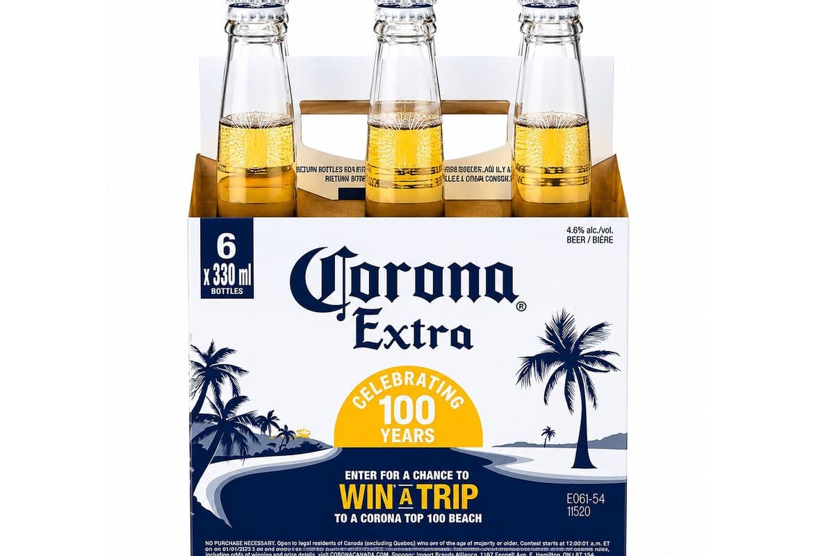 Corona Extra 6pk BTL (6 x 330 ml Bottle)