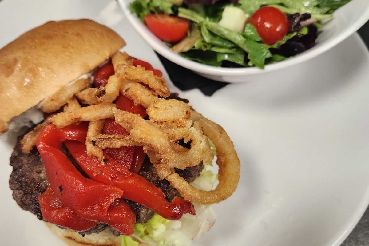 Brew Table Burger