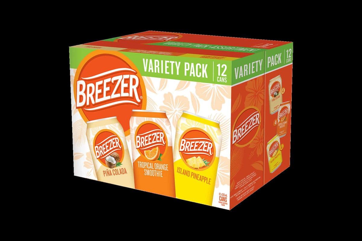 BREEZER VARIETY PACK (12 x 355ML CANS) (12 x 355ML)