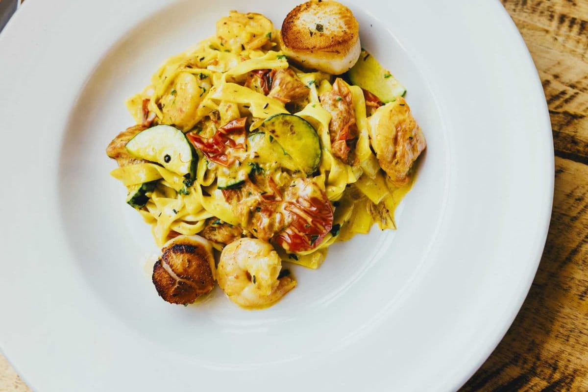 Seafood Fettucine