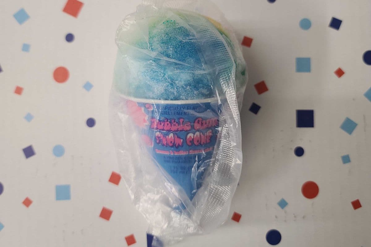 Bubble Gum Snow Cone (207ml)