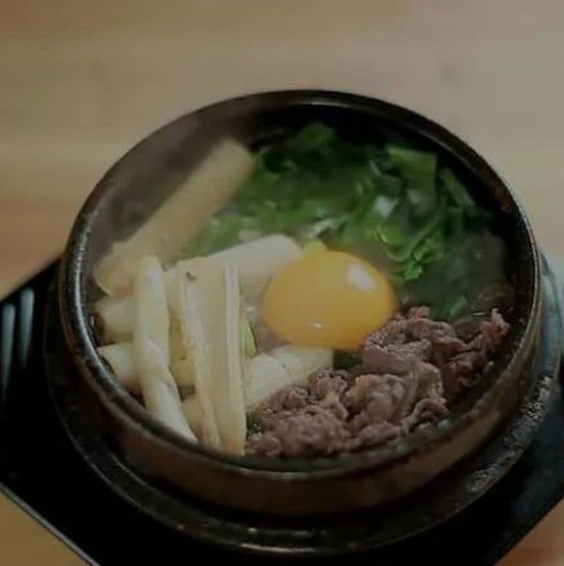 Beef Bulgogi Stew(뚝배기불고기)