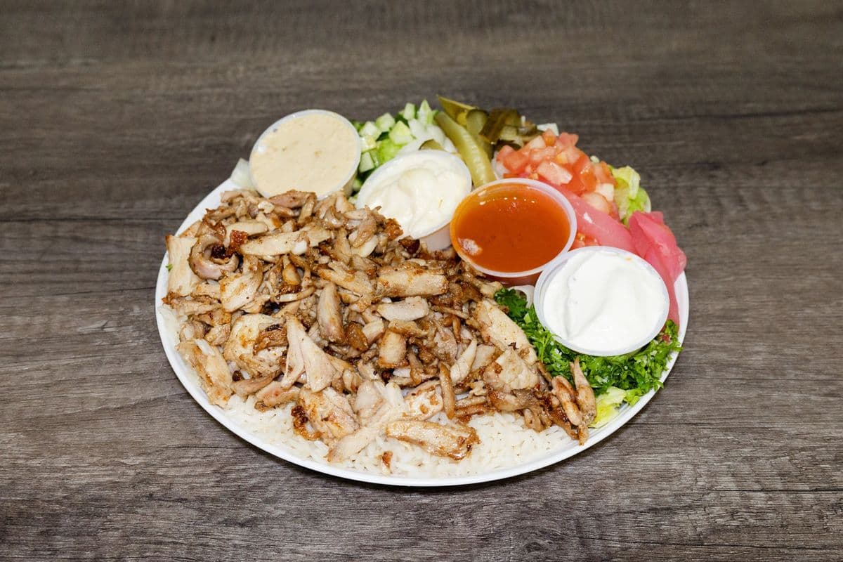 Chicken Shawarma Plate