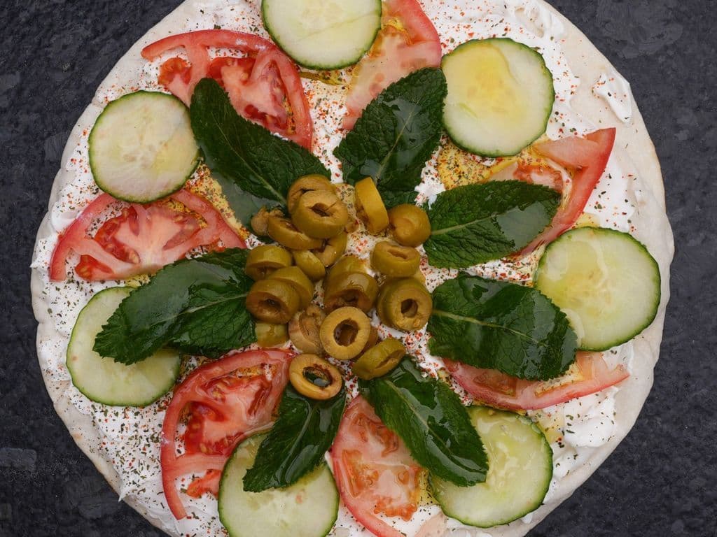 Labneh Manakish