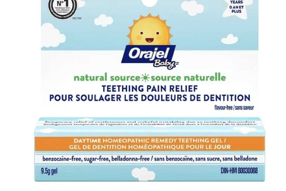 ORAJEL BABY HOMEOPATHIC DAYTIME REMEDY TEETHING GEL 9.5 GM PACK (9.5 GM )