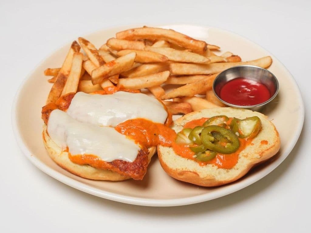 Fried Chicken Burger