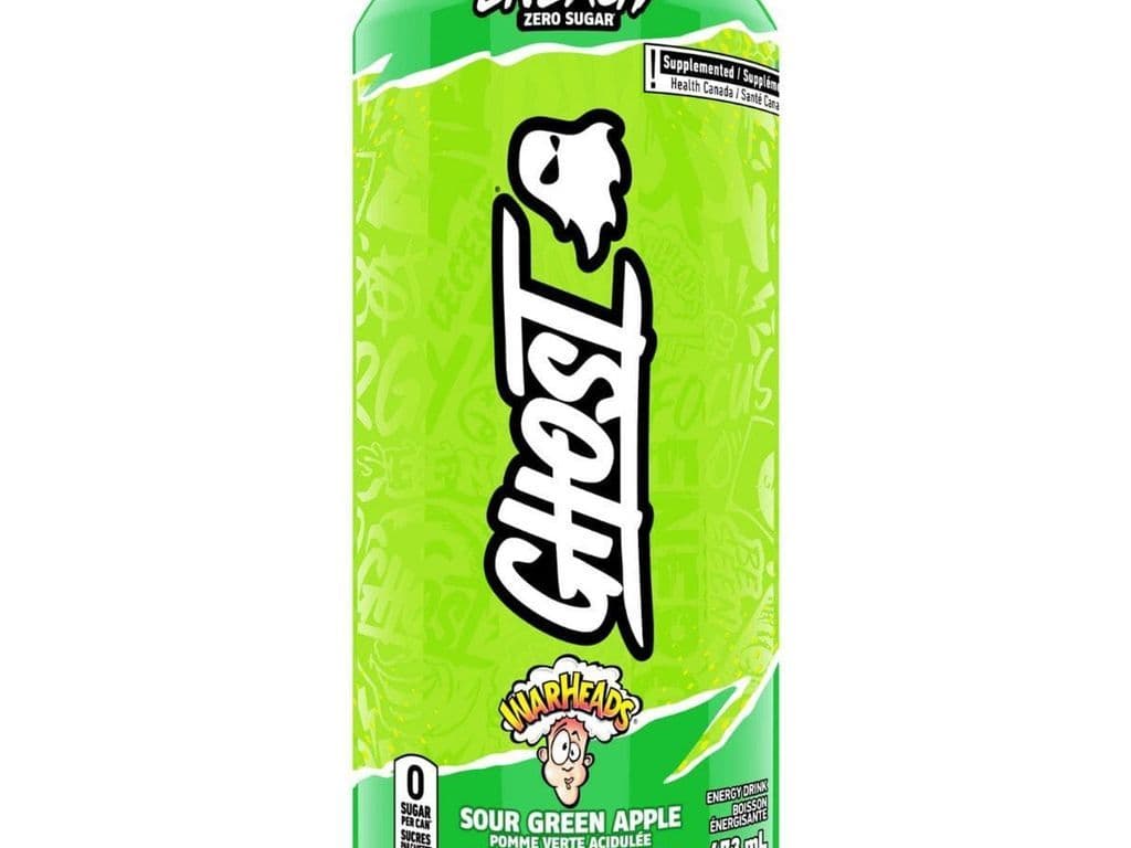 Ghost Energy Drink (473ml) - Sour Green Apple