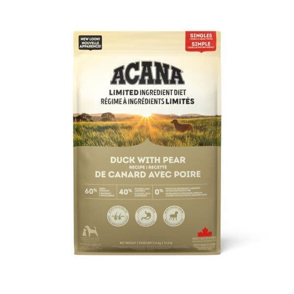 Acana Singles Duck & Pear Recipe 5.4KG