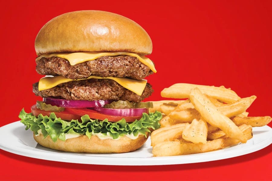 Double Cheeseburger (1800-1840 Cals)