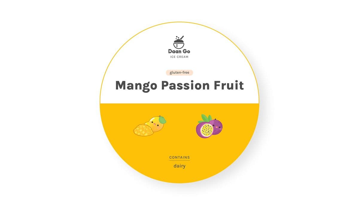 Mango Passion Fruit Gelato