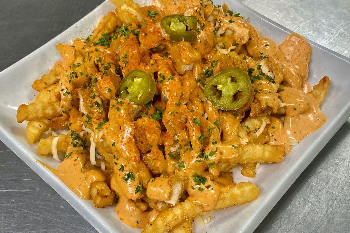 Fries & Slapping Chick (Mild)
