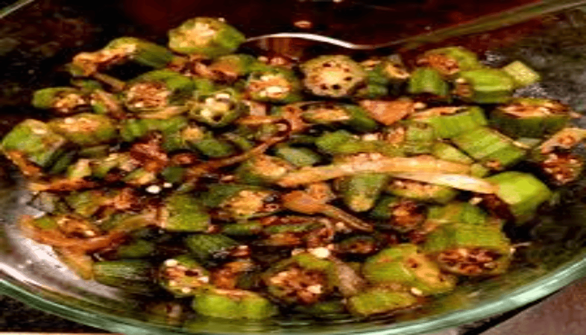 Bhindi Masala & a butter naan