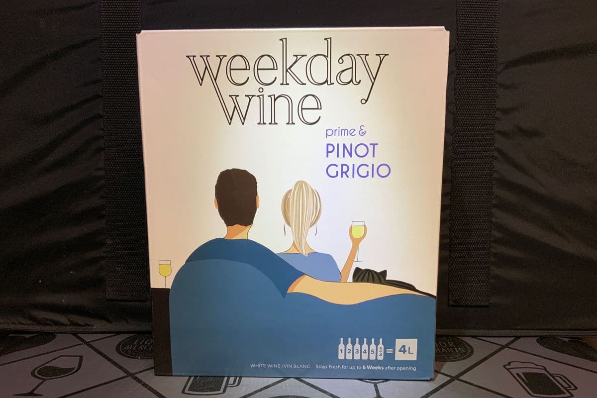 WEEKDAY WINE -PINOT GRIGIO (1 x 4L CASK)