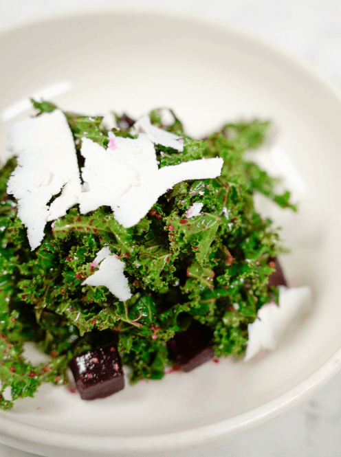 Salade de chou frisé / Kale salad