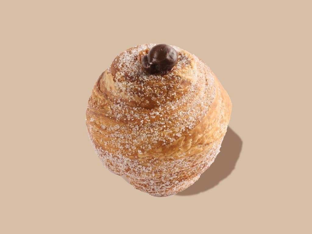 Chocolate Bavarian Kreme Cruffin